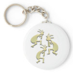 3 Kokopelli #57 Key Chain