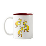 3 Kokopelli #5 Coffee Mug