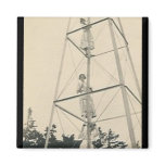 3 ladies climbling tower magnets
