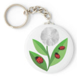 3 Ladybugs Key Chain