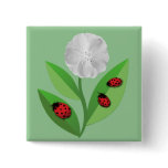 3 Ladybugs Pin buttons