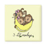 3 Li'l Monkeys Tshirts and Gifts Fridge Magnets