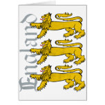 3 Lions England cards