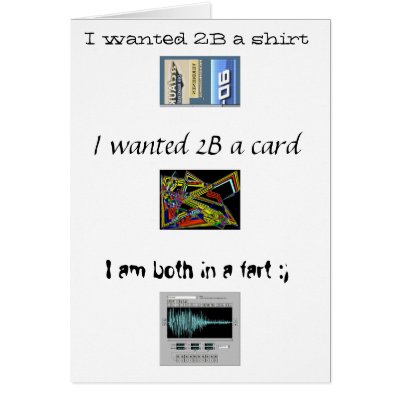 3-logy greeting cards by hen2busi