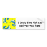 3 Lucky Blue Fish #2