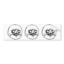 3 Me Gusta Bumper Sticker