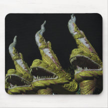 3 Nagas at Night Mousemats