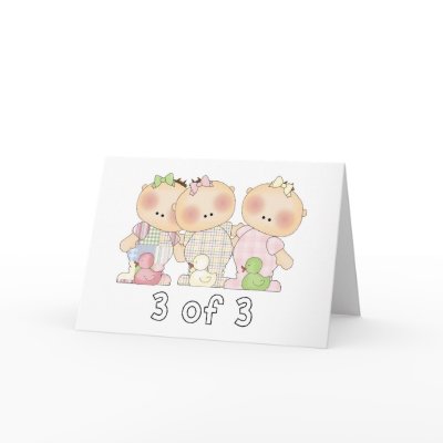 3 of 3 Triplet Cuties by MishMoshTees