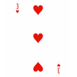 3 of Hearts (From) t-shirts