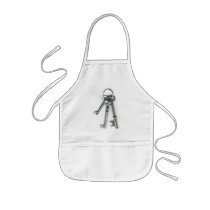 3 Old Keys Apron