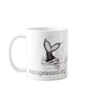 3 Orcas Playing Basic Mug by acspugetsound