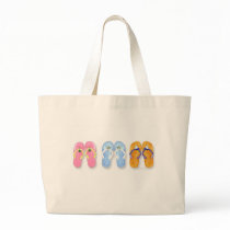3 Pairs of Flip-Flops Bag