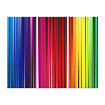 3-PANEL CANVAS ARTWORK - RAINBOW COLORS - GIFTS CANVAS PRINTS