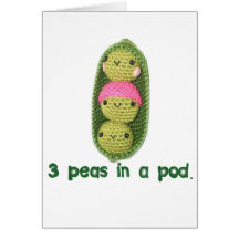 3 Peas in a Pod Cards