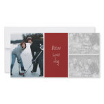 3 Photo Christmas Card Photo Card