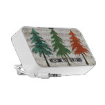 3 Pine Trees Welcome to Our Cabin speakers