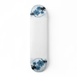 3 Pretty Flowers - Blue Skateboard Decks