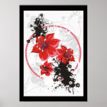 3 Pretty Flowers - Color Posters