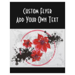 3 Pretty Flowers - Colour flyers