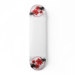 3 Pretty Flowers - Colour skateboards