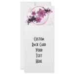 3 Pretty Flowers - Pink rack cards
