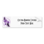 3 Pretty Flowers - Purple
