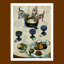 3 Puppy Dogs by Gauguin posters