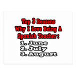 3 Reasons I Love Being a Spanish Teacher Postcards
