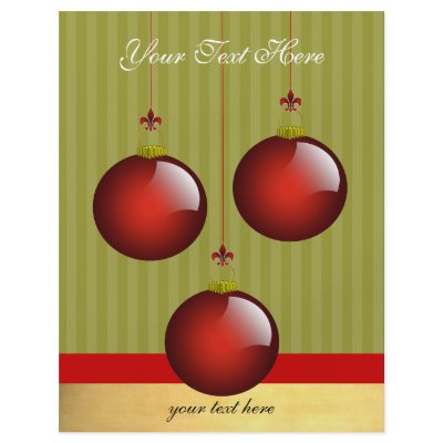 3 Red Ornaments by samack