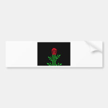 3 Roses Bumper Sticker