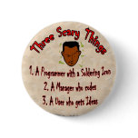 3 Scary things Programmer with Soldering Iron buttons