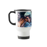 3 Spanish Mustangs Horse-Lover's Travel Mug