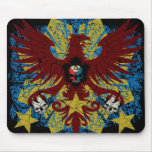 3 stars and a Sun Mediaeval Eagle mousepads