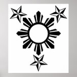 3 Stars and Sun posters
