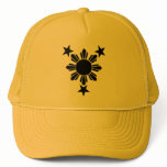 3 Stars and Sun Solid (Caps) hats