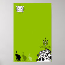 3 step devolution posters