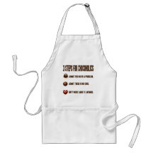 3 STEPS FOR CHOCOHOLICS APRONS