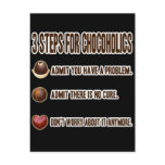 3 STEPS FOR CHOCOHOLICS