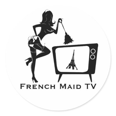 3" Sticker FrenchMaidTV (sheet of 6) by FrenchMaidTV
