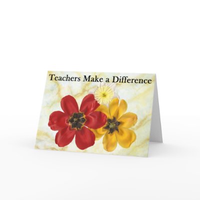 3 Teachers Make a Difference Cards by Taryns_World