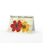 3 Teachers Make a Difference cards