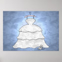 3 Tier Taffeta Print