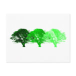 3 Trees Silhouette Postcards
