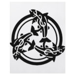 3 Tribal Dolphins flyers