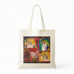 3 USA statue of liberty painting bags