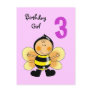 3 year old birthday girl
