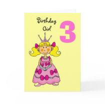 3 year old princess (blonde hair)