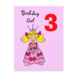 3 year old princess (blonde hair)