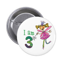 3 year old princess fairy buttons