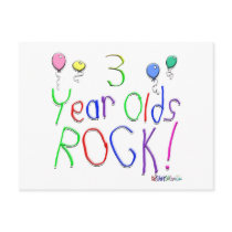 3 Year Olds Rock !